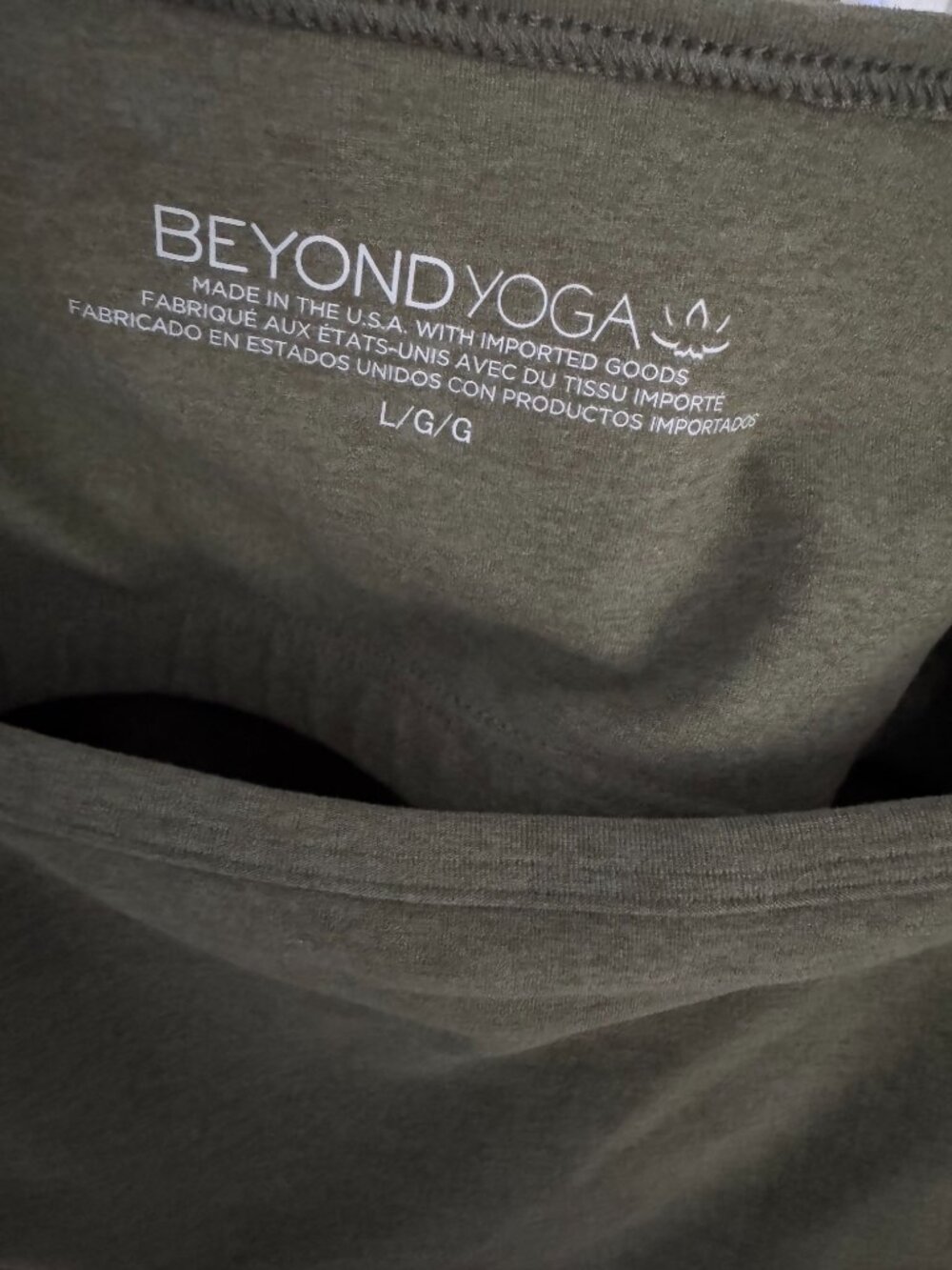 Beyond Yoga Short Jumpsuit Olive Green US Size Large - Picture 5 of 6
